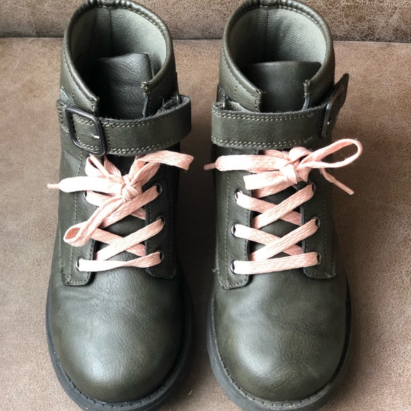 Carter’s Toddler/Baby Combat Boots sz 3 - Picture 6 of 6